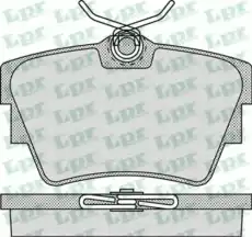 Тормозные колодки дисковые LPR 05P946