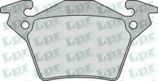 Тормозные колодки дисковые LPR 05P948