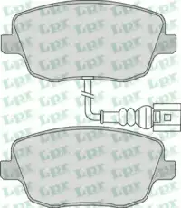 Тормозные колодки дисковые LPR 05P973