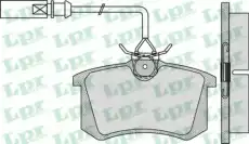 Тормозные колодки дисковые LPR 05P980