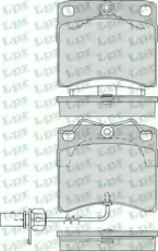 Тормозные колодки дисковые LPR 05P984