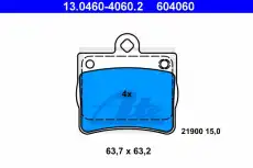 Тормозные колодки дисковые ATE 13.0460-4060.2