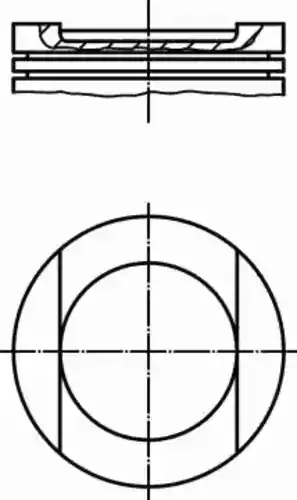 Поршень 0349402 KNECHT