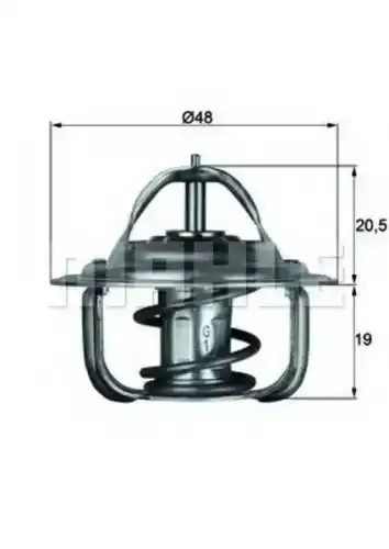 Термостат системы охлаждения KNECHT TX183D