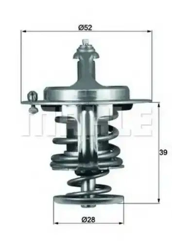 Термостат системы охлаждения KNECHT TX7182D