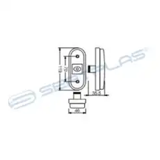 Фонарь габаритный SERTPLAS 0653LUS