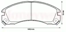 Тормозные колодки дисковые JURID 572370J