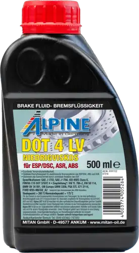 Тормозная жидкость ALPINE 0101112