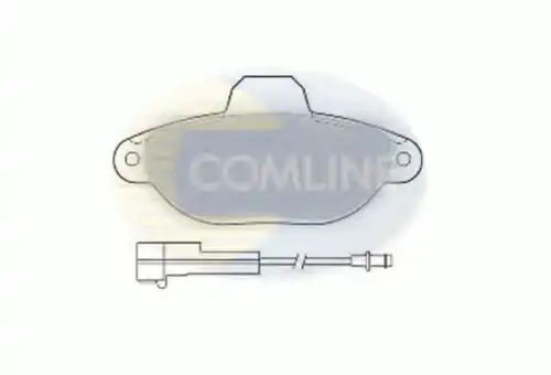 Тормозные колодки дисковые COMLINE CBP2509
