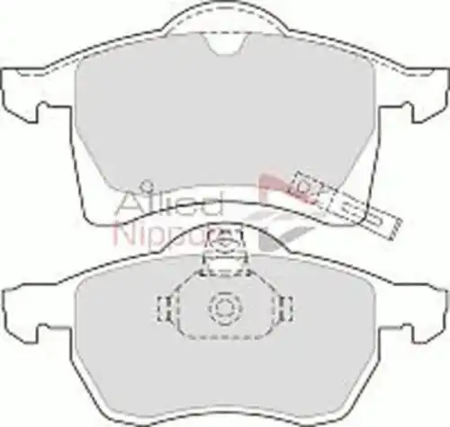 Тормозные колодки дисковые COMLINE CBP3583