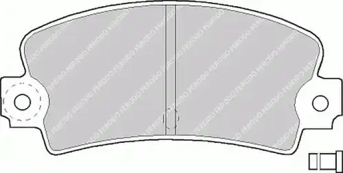 Тормозные колодки дисковые FERODO FSL114