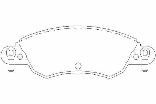 Тормозные колодки дисковые передняя ось MINTEX MDB2189