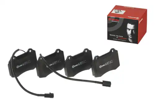 Тормозные колодки дисковые передняя ось BREMBO P 23 074