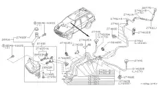 CONN-HOSE 27416H8700 NISSAN