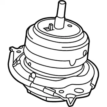 Подушка крепления двигателя CHRYSLER 68252523AA