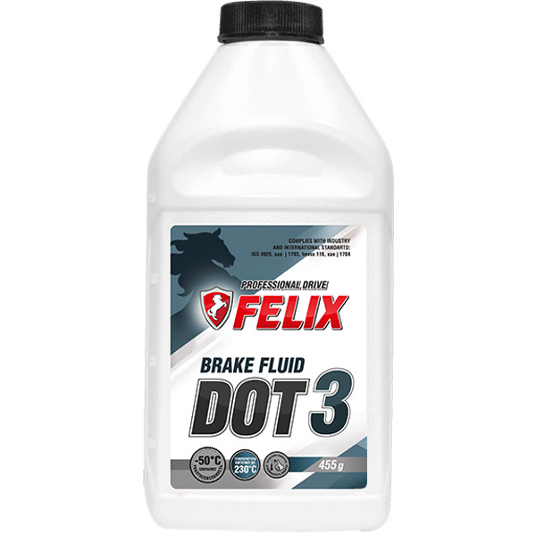 Тормозная жидкость FELIX 430130007 DOT 3 0.455 кг