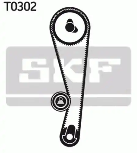 Комплект ремня ГРМ VKMA 96214 SKF
