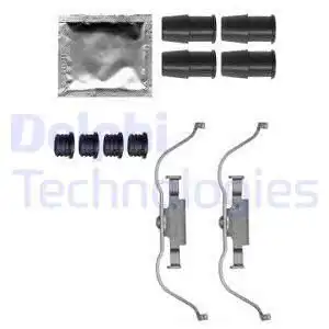 Тормозные колодки дисковые DELPHI LX0573