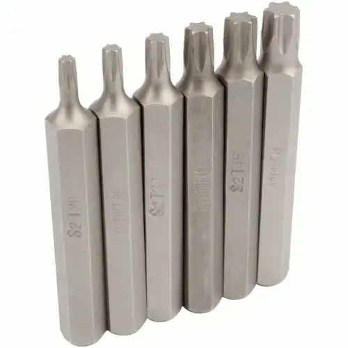  НАБОР БИТ TORX 6 ПР. Т20-50 L=75 ММ АВТОДЕЛО 40632