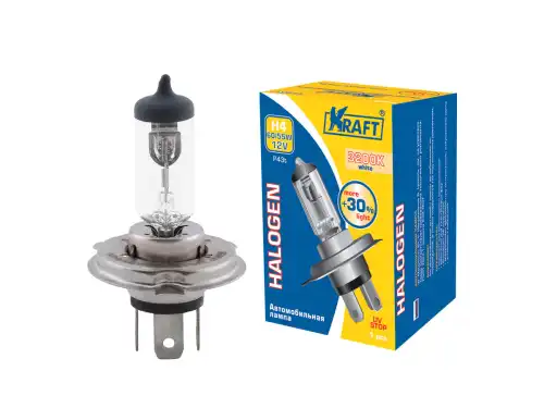 Автолампа KRAFT КТ700077 H4 12