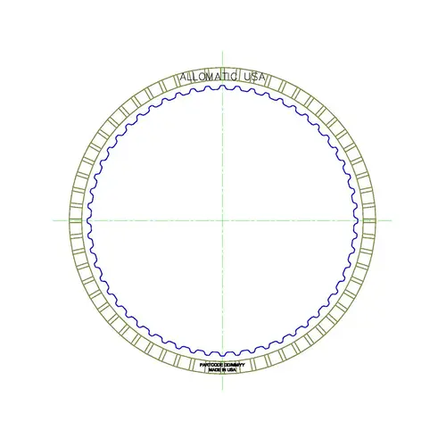 Диск фрикционный АКПП - Allomatic 512568