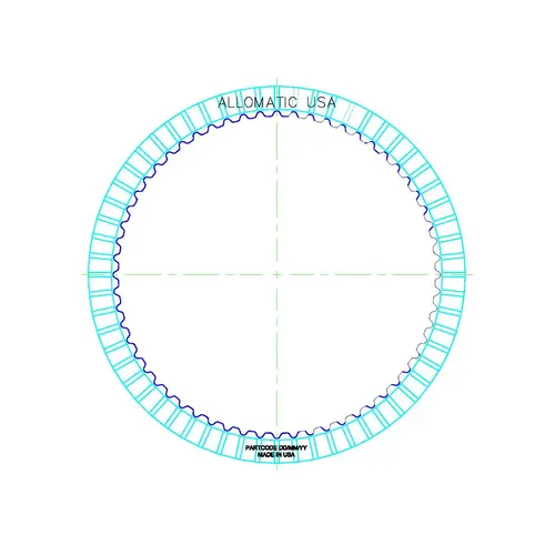 Диск фрикционный АКПП - Allomatic 512658