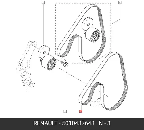 RENAULT 5010437648