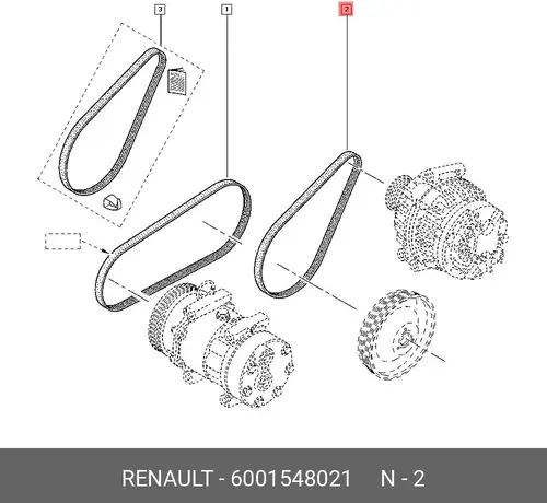 RENAULT 6001548021