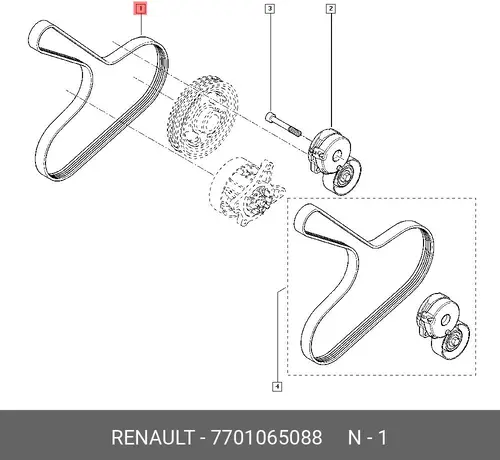 RENAULT 7701065088