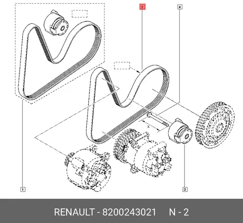 RENAULT 8200243021