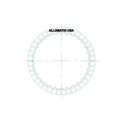 Диск фрикционный АКПП 512514 ALLOMATIC