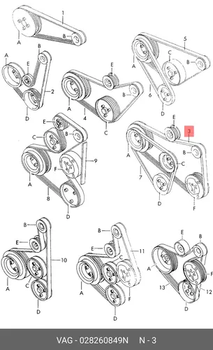 VAG 028260849N