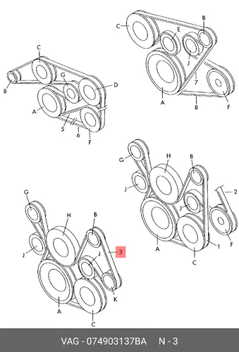 VAG 074903137BA