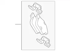Тормозные колодки дисковые FORD 6U2Z-2V200-B