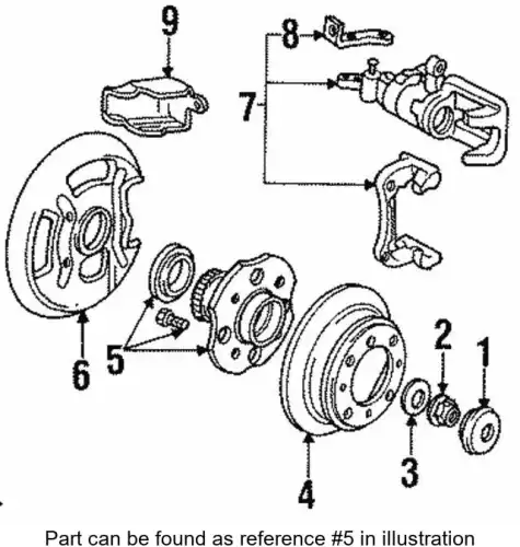 Ступица HONDA 42200SM1J51