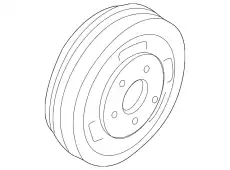 Тормозной барабан MAZDA EC0126251A