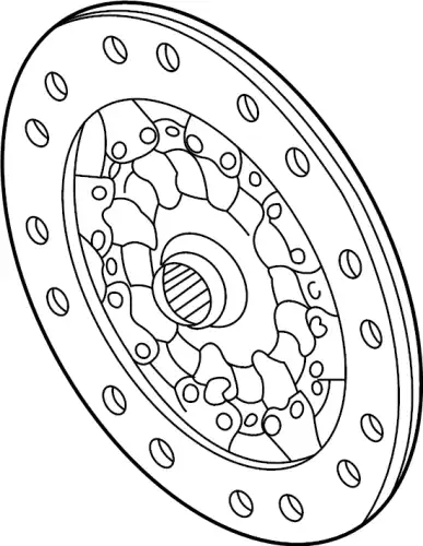 Диск стальной АКПП FW5019451 MAZDA