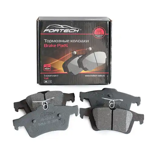 Тормозные колодки дисковые FORTECH FB1212R