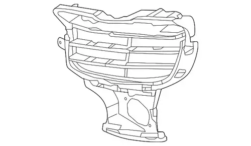 Решетка бампера VAG 958505681409B9