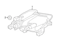 Фара противотуманная JAGUAR T2R19009