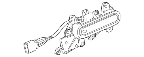 Ручка двери JAGUAR T2R1089PVS