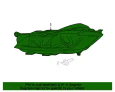 Фара JAGUAR T2H24587