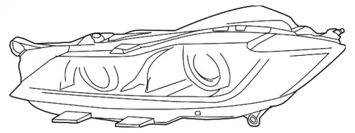 Фара JAGUAR T2H24587