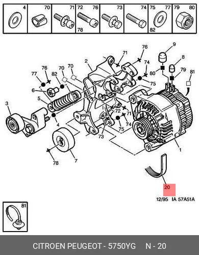 PSA 5750 YG