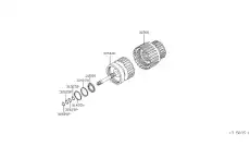 Барабан АКПП 3150095X01 NISSAN