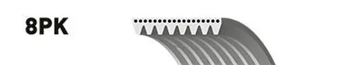 GATES 8PK1375ES 1375 мм