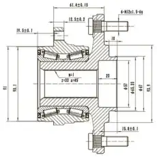 Ступица ZIKMAR Z89284R