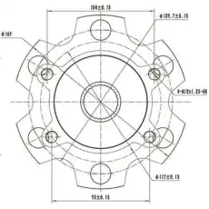 Ступица ZIKMAR Z89284R