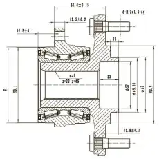 Ступица ZIKMAR Z89284R