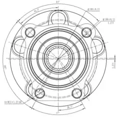 Ступица ZIKMAR Z89359R